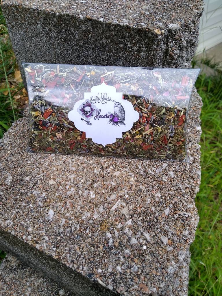 Hecate Blend Herbal Prayer Offering Peppermint Rose