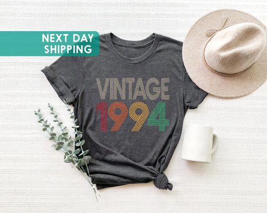 1994 Retro Shirt, 29Th Birthday Gift For Men, Vintage Woman Classic Born in Shirt