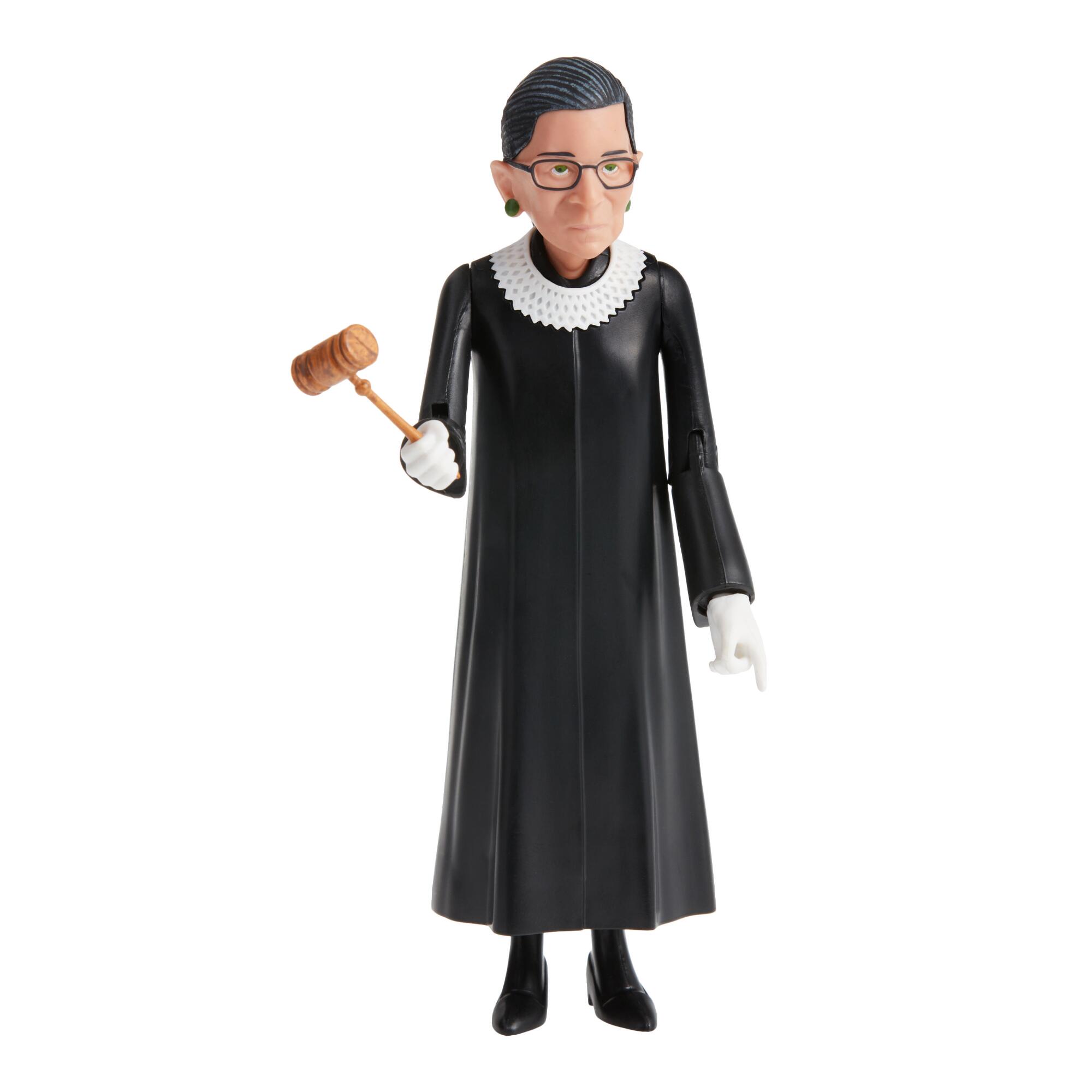 Ruth Bader Ginsburg RBG Action Figure by World Market