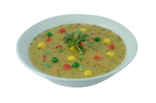 Display Faux Food Prop Bowl Of Hearty Vegetable Soup