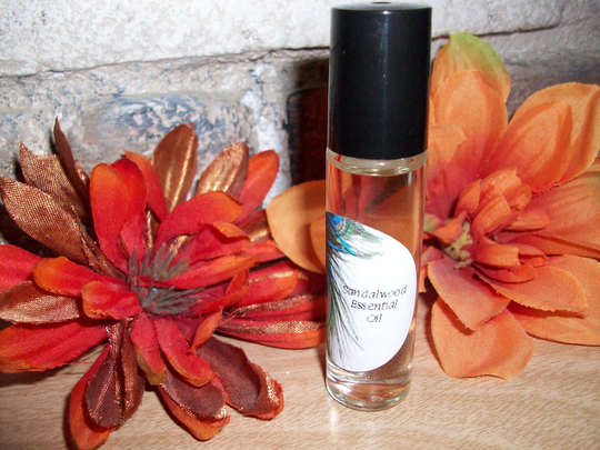Sandalwood Essential Oil Blend 1/3 Oz Roller Bottle