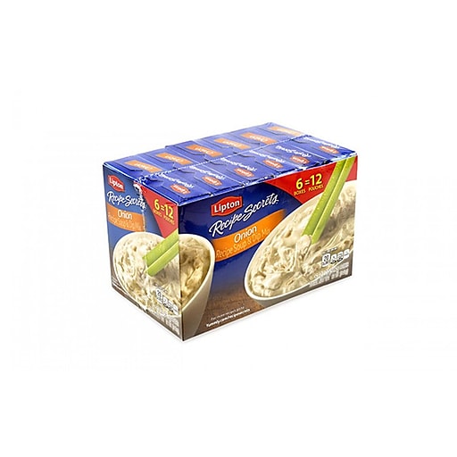 Lipton Recipe Secrets Onion Recipe Soup & Dip Mix, 2 oz, 6 Count