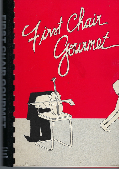 Charlotte Symphony North Carolina Vintage 1982 First Chair Gourmet Cookbook Nc Community Favorite Recipes Collectible Rare Local Cook Book