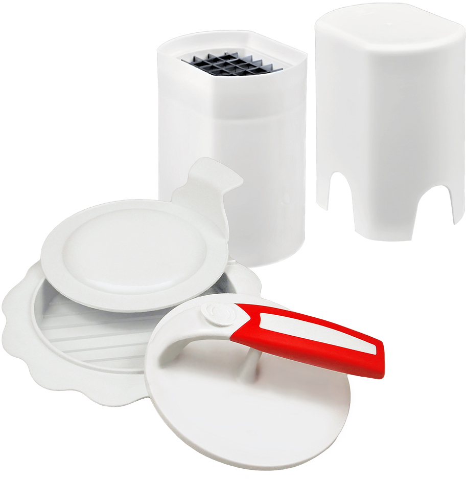 Wholesale KitchenWorthy Burger and French Fry Set(18x$9.89)