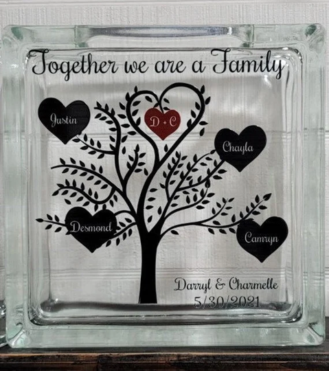 Wedding Unity Sand Ceremony Set Blended Family Together We Are A Family-Blended Family-Tree-Tpuwus271