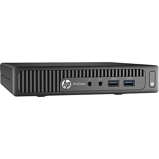 HP ProDesk 400 G1 Mini Refurbished Desktop Computer, Intel i5, 8GB RAM, 256GB SSD