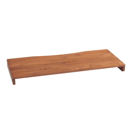 Acacia Wood Adirondack Tray: White by World Market
