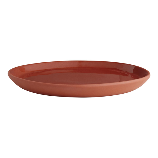 True Terracotta Dinner Plate: Orange by World Market