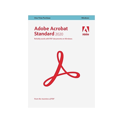 Adobe Acrobat Standard 2020 for 1 User, Windows, Download (65312125)