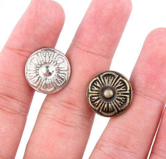 Vintage Metal Pulls, Wardrobe Pull, Shabby Chic Dresser Pull, Drawer Knobs, Kitchen Cabinet Knob, Pull Handle Knob For Home Decoration