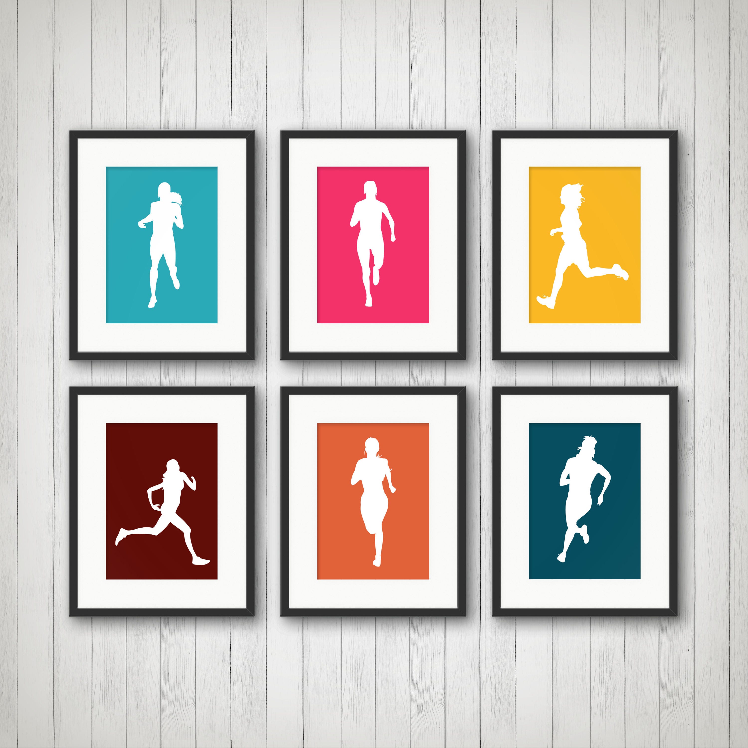 Cross Country Runner - Gift Gifts For Runners Running Wall Art Print