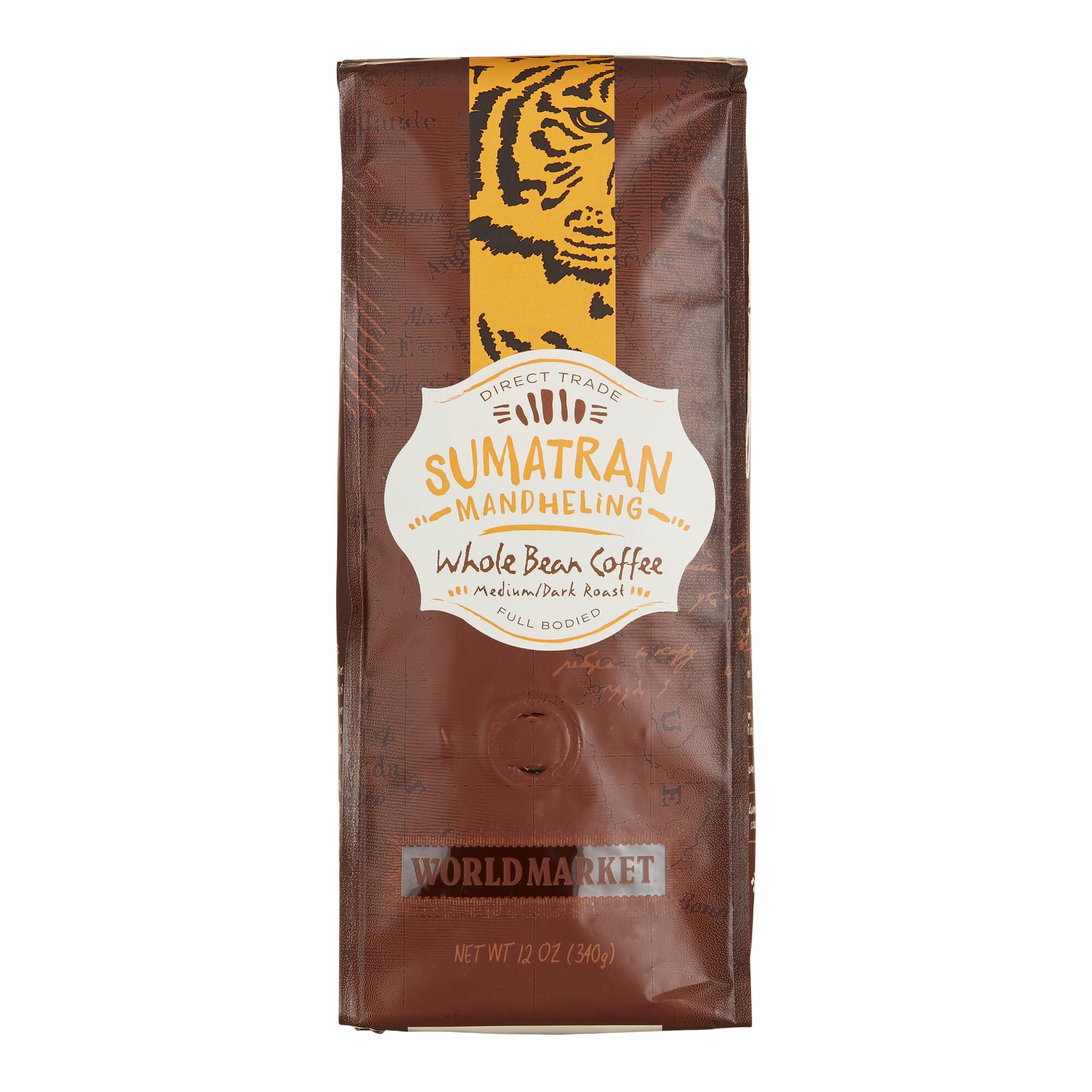 12 Oz. World Market Sumatran Mandheling Coffee Set Of 6 by World Market