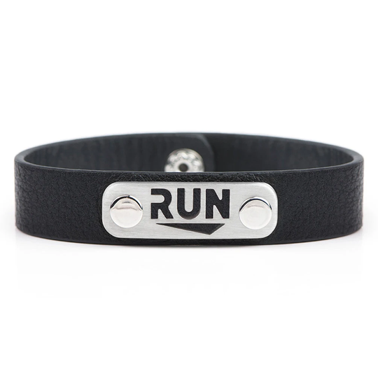 Run, 13.1 Or 26.2 Bracelet Running Leather Wristband Unisex Athlete Inspired, Jewelry, Run Bracelet, Motivation, Gifts
