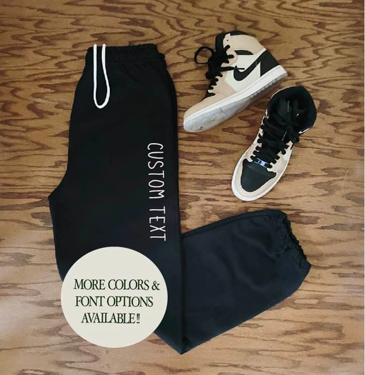 Custom Adult Unisex Heavy Blend Sweatpants, Personalize Your Sweatpants, Customize Custom Workout Sweatpants