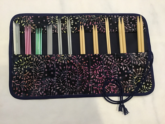 Double-Pointed Needle Case | Dpn Case, Dpn Storage Organizer, Knitting, Knitting Supplies, Gift For Her