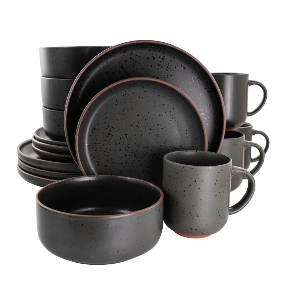 Gibson Elite 16-Piece Gray Dinnerware | 849114935M