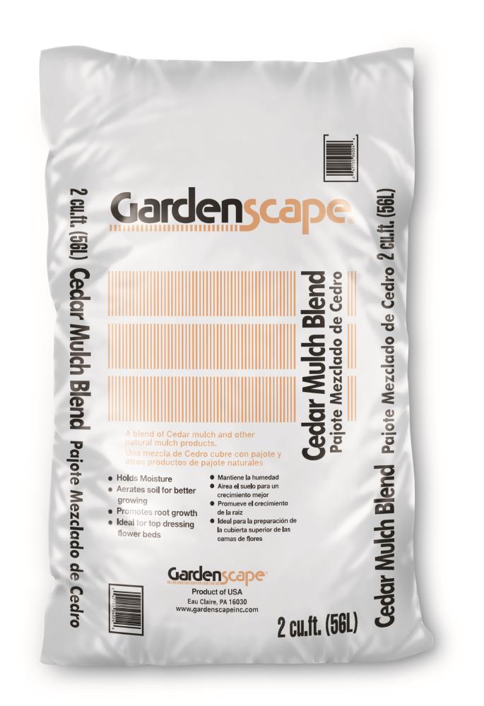 Gardenscape 2-cu ft Light Brown/Gold Cedar Mulch Blend | GNCM2