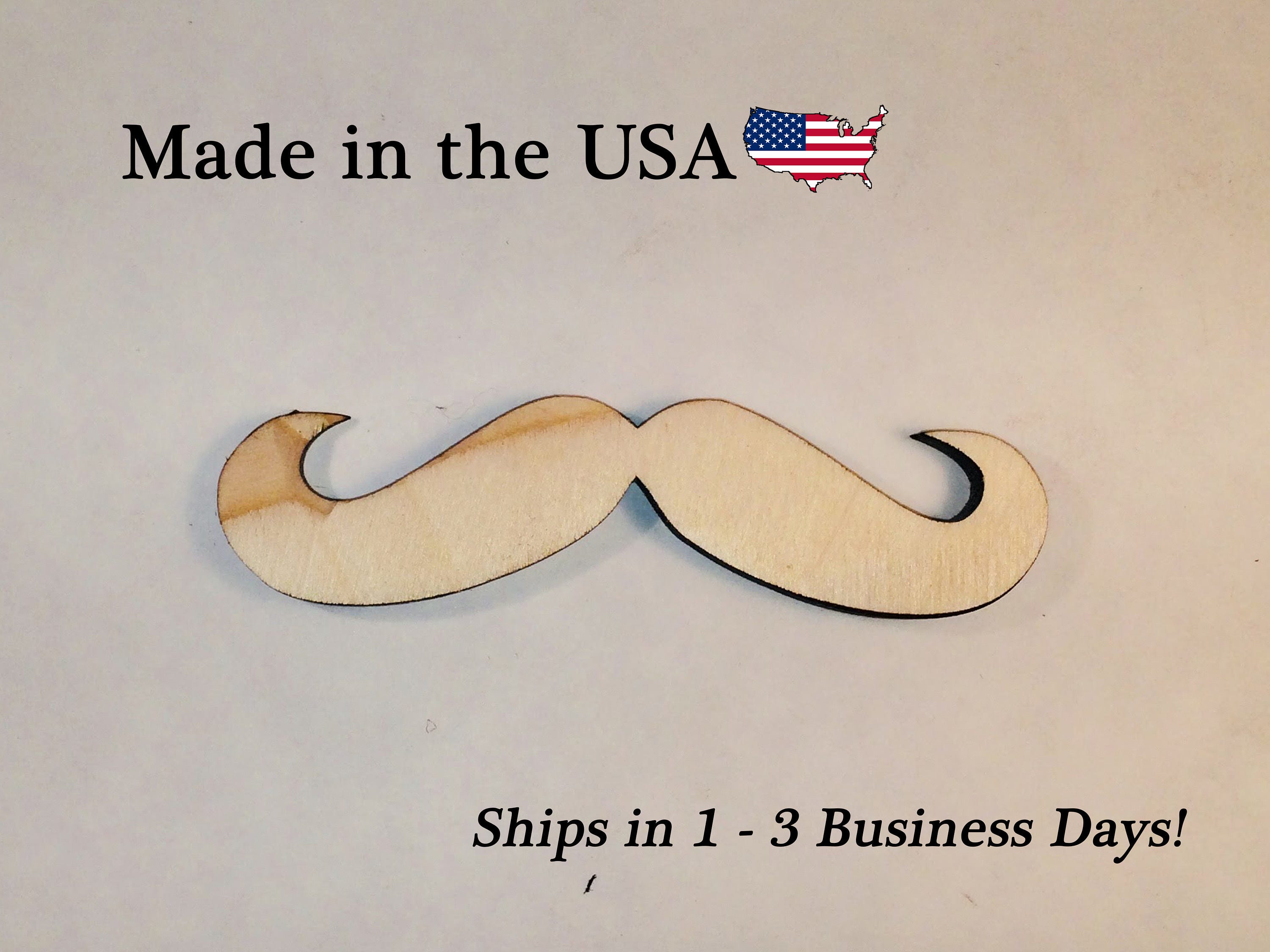 Mustache Wood Silhouette, Mix Media, Scrapbooking, Journal, Shapes, Unfinished Wood, Tiles, Craft Supply, Kids Room, Shape, Clothing, Mm1029