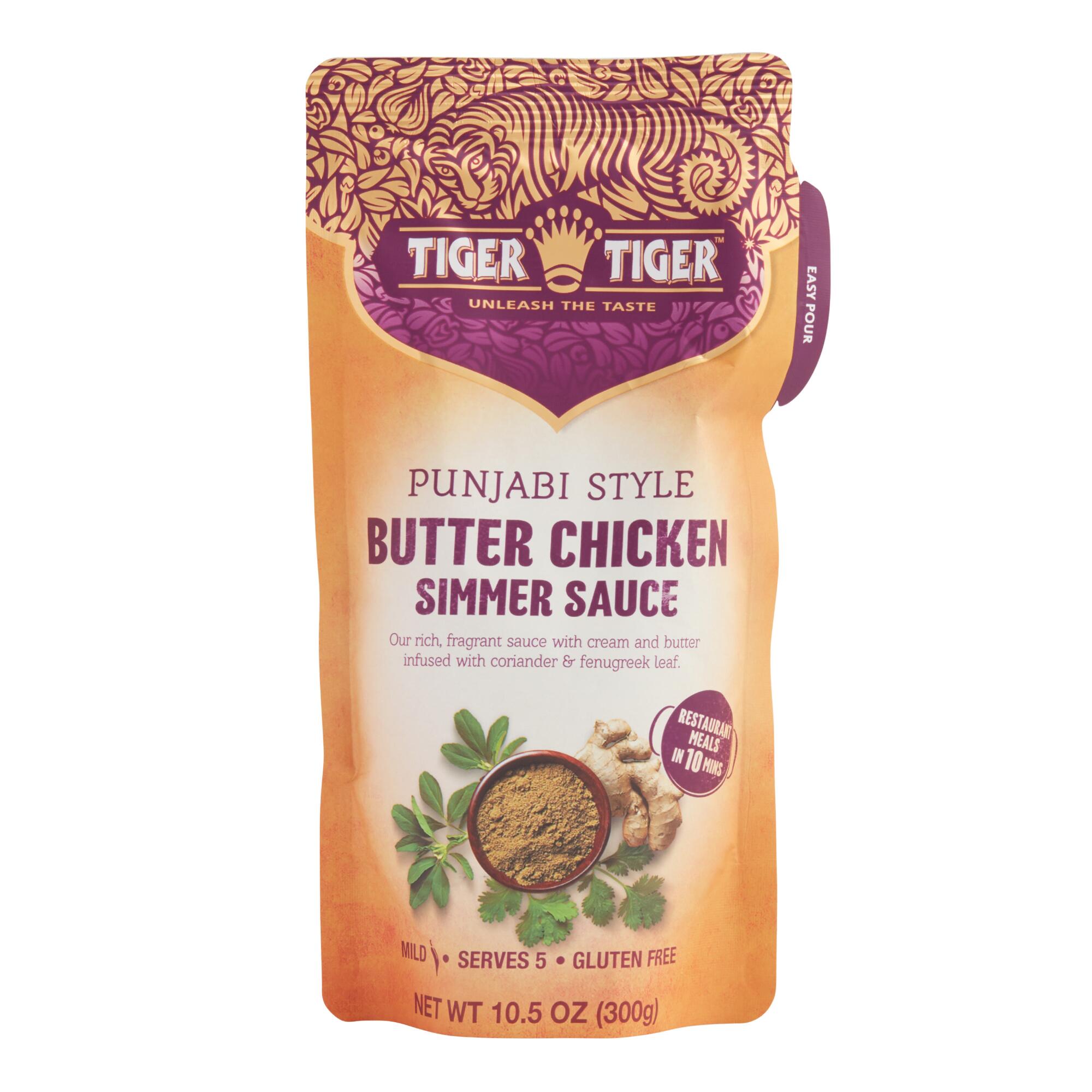 Tiger Tiger Butter Chicken Simmer Sauce Set of 6 by World Market