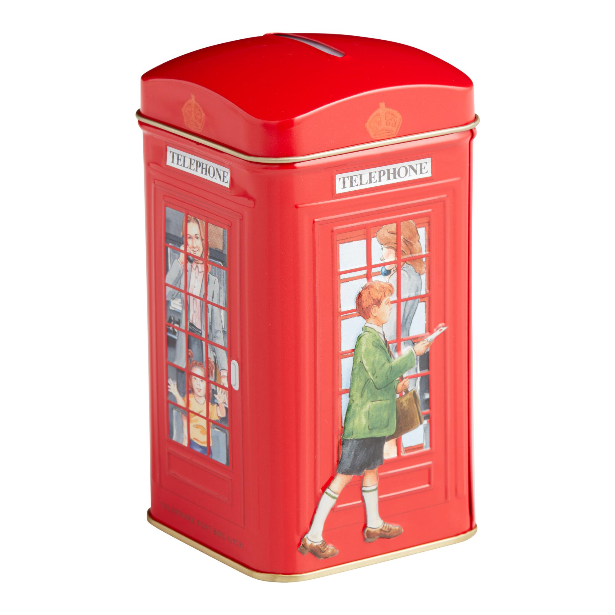 Ahmad London Telephone Black Tea Tin 25 Count by World Market
