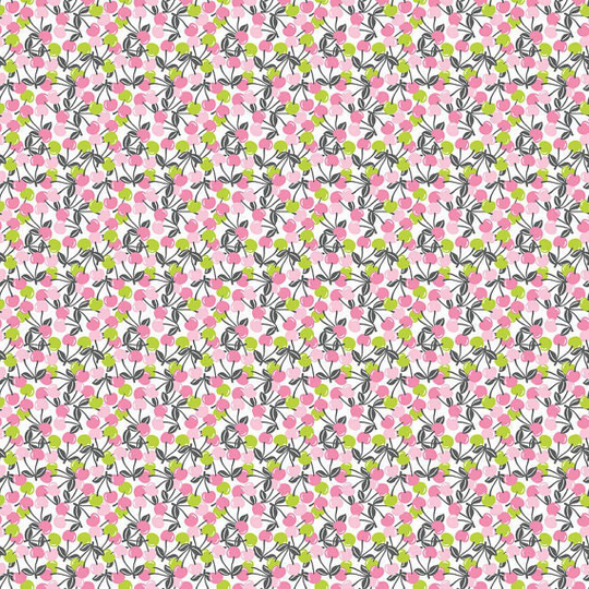 Blend Fabrics - Field Day Cherries Jubilee Pink 114.104.07.1