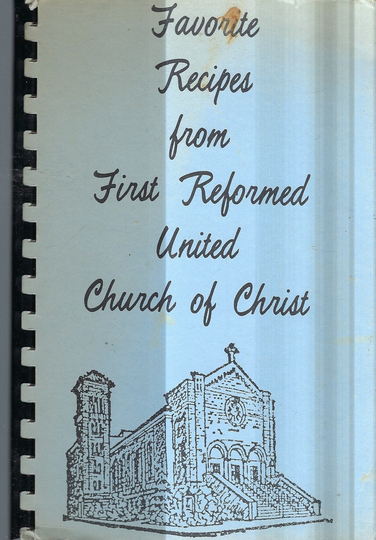 Burlington North Carolina Vintage Favorite Recipes From First Reformed United Church Of Christ Cookbook Nc Community Rare Local Cook Book
