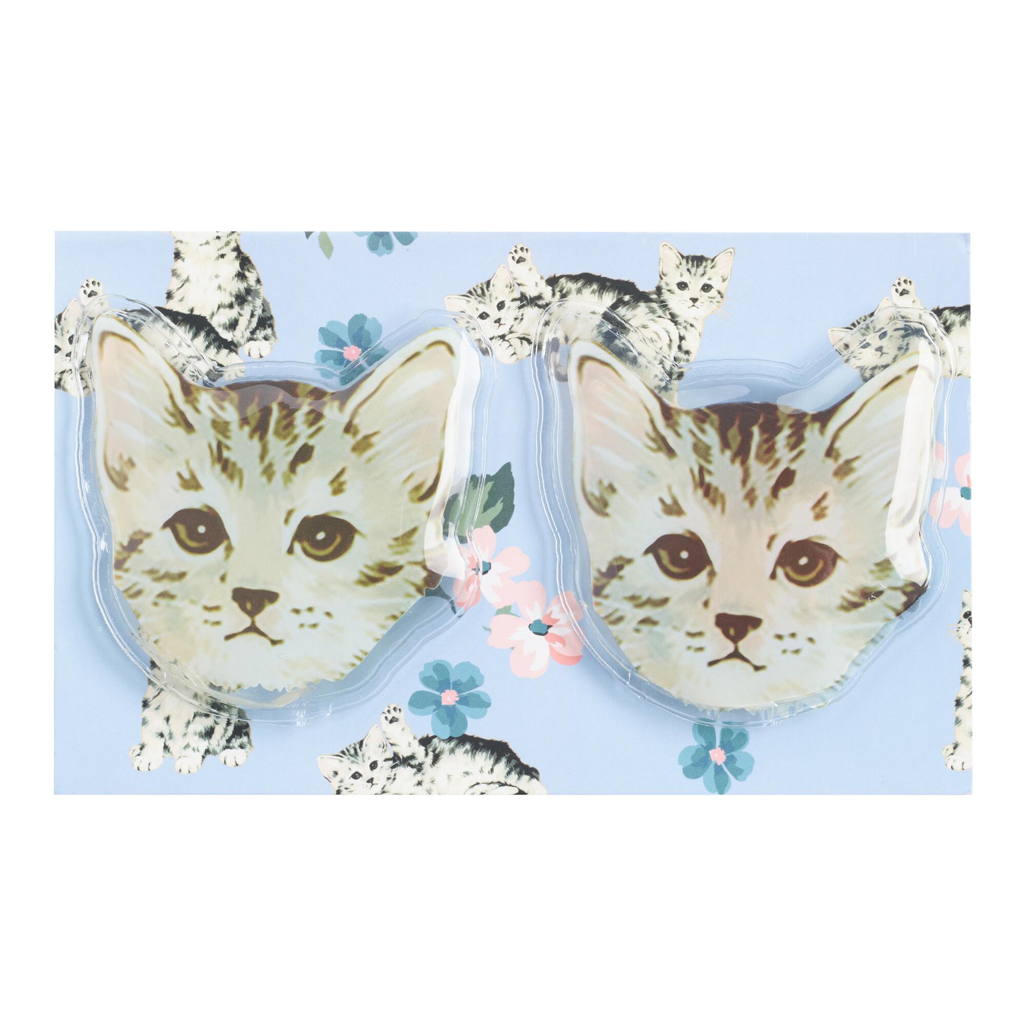 Reusable Cat Gel Eye Masks 2 Pack by World Market