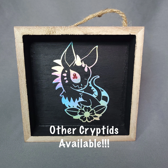 Cryptid Art, Chupacabra, Mothman, Nessie, Cthulhu, Wendigo, Jackalope, Yeti, Bigfoot, Wall Art