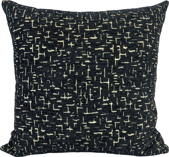 Westex Urban Loft by Westex 20-in x 20-in Black Cotton/Polyester Blend Indoor Decorative Pillow | 651427