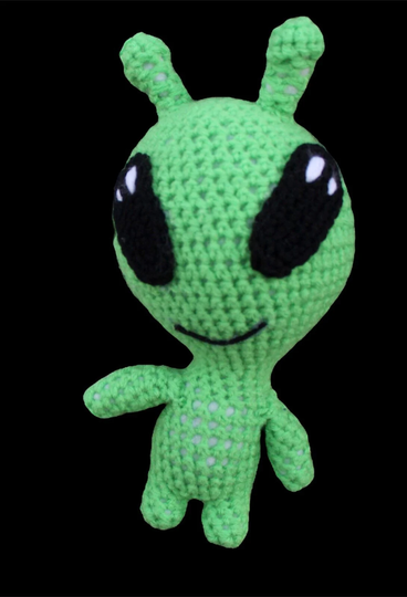Inspired By Lgm Little Green Man Alien Toy Story Amigurumi Stuffed Doll Animal Handmade Gift Present Birthday Crocheted Fun