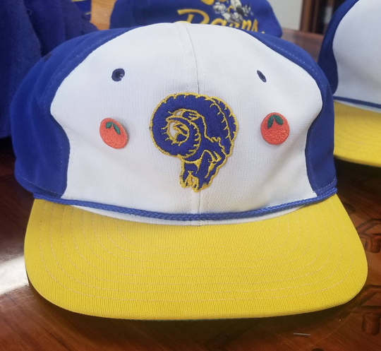 1980-1982 Los Angeles Rams Hat, Vintage Rams Hat, 80S Hat, Rams Trucker Hat, Rams Mesh Sports Specialties Youngan Hat