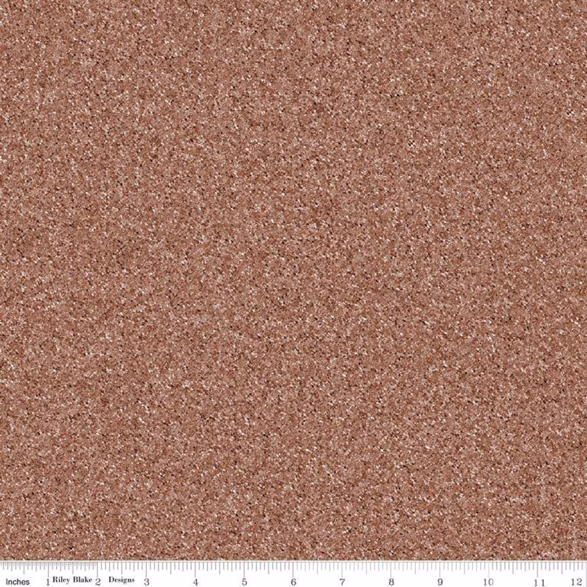 Shades Of Brown Fabric, Riley Blake Trento C130 Chocolate, Rbd Designers, Speckled Quilt Fabric By The Yard, 100% Cotton Blender