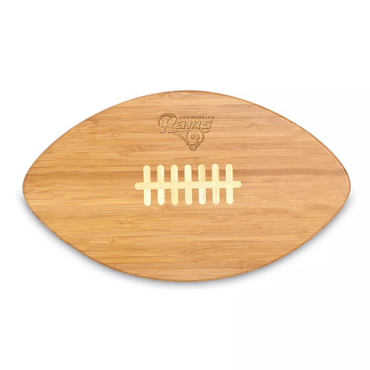 Picnic Time Los Angeles Rams Touchdown Cutting Board, Brown