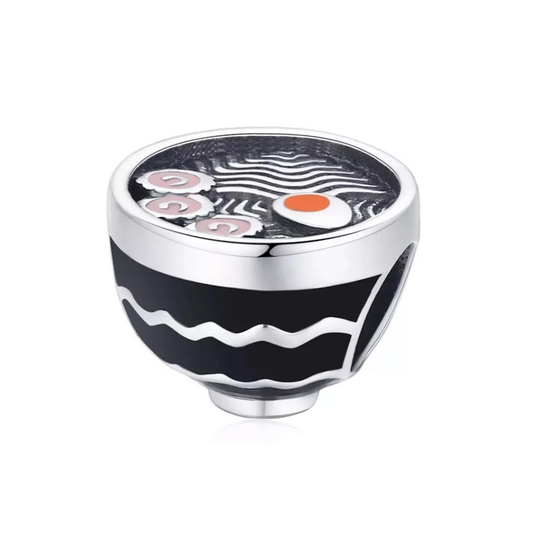 Asian Noodle Bowl Charm, Ramen Noodles Japanese Food Chinese Korean Charm