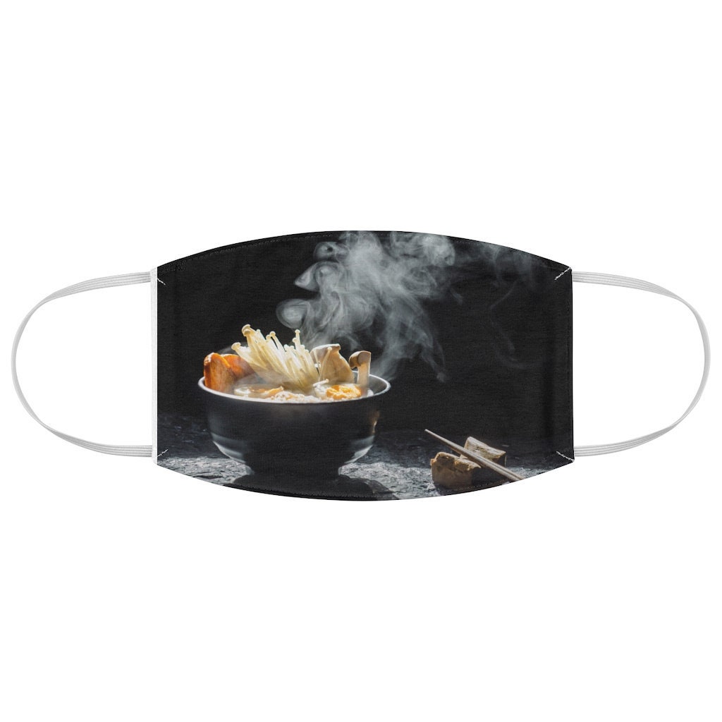Ramen Noodle Bowl Face Mask For Men Women Teens