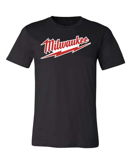 Milwaukee Tools Logo Shirt/Tool Shirt For Him. Father T-Shirt 6 Sizes S-5xl Fast Ship