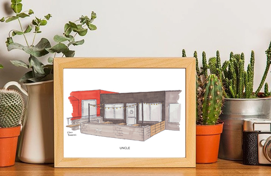 Uncle Restaurant | Denver Print