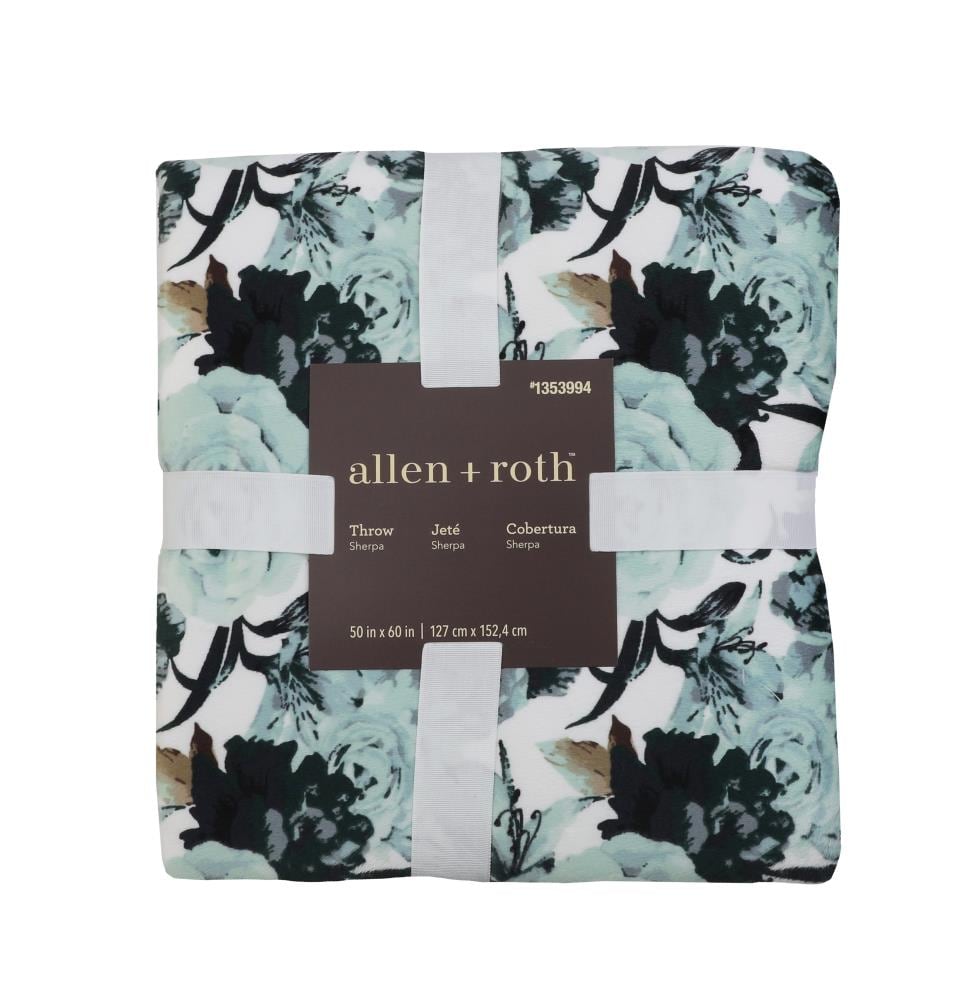 allen + roth Blue Blend Throw | TH021769001LOW