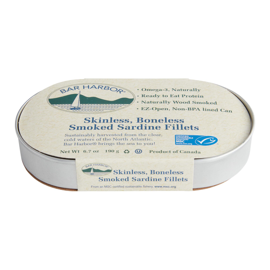 Bar Harbor Skinless and Boneless Smoked Sardine Fillets by World Market
