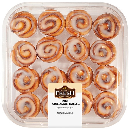 Kroger Bakery Fresh Goodness Mini Cinnamon Rolls - 10.5 oz