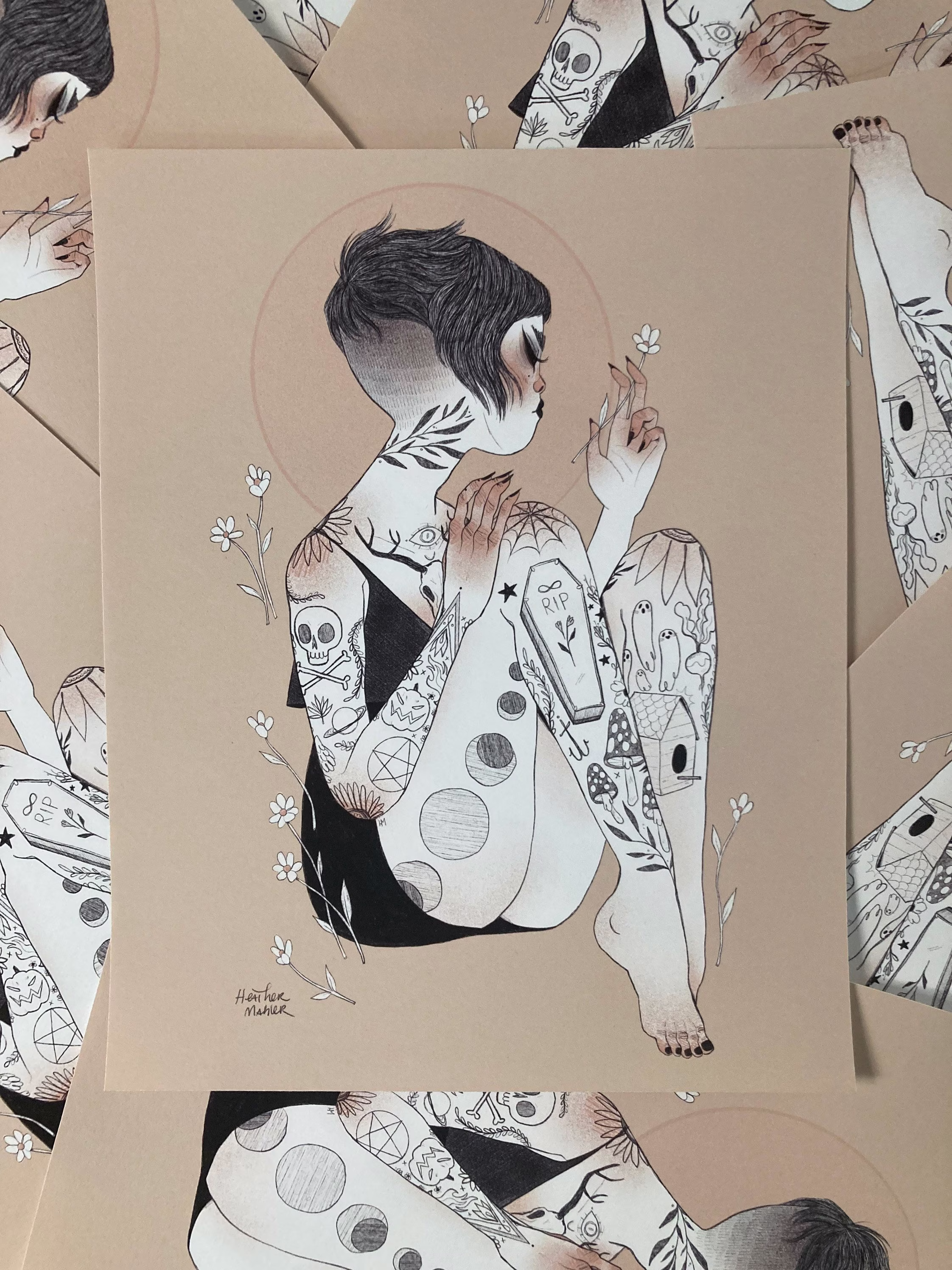 Daisies Print