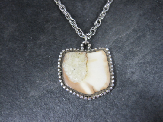 Southwestern Sterling Antler Pendant