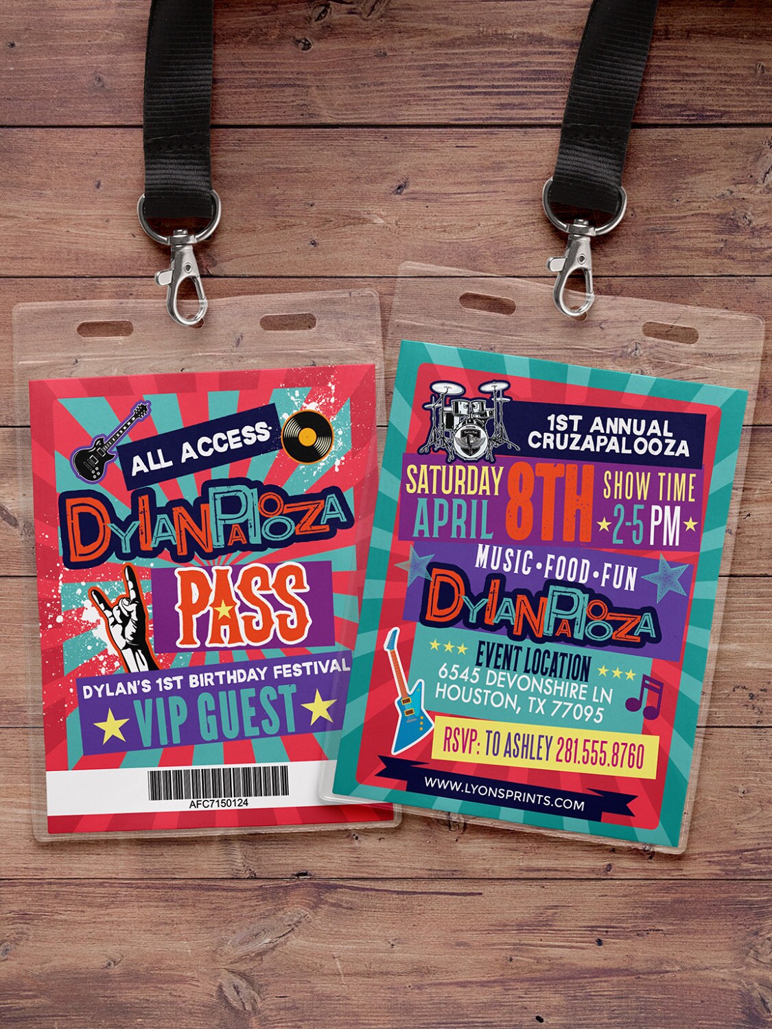 Rock Star, Vip Pass, Backstage Pass, Vip Invitation, Birthday, Pop Star, Rock Star Roller-Skate Party Vip, 80's