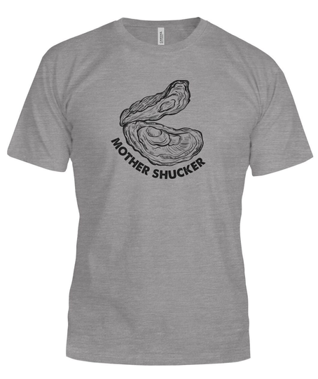 Oyster Shells Funny Shirts Shirt Shell Mother Shucker Art Aquatic Animals Sea Creature