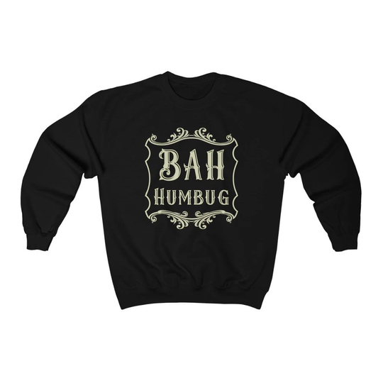 Bah Humbug Heavy Blend Crewneck Sweatshirt