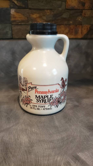 Pure All Natural Pennsylvania Nate's Maple Syrup 16 Oz Pint