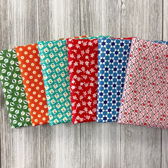 Flea Market 6 Piece Half Yard Bundle Lori Holt