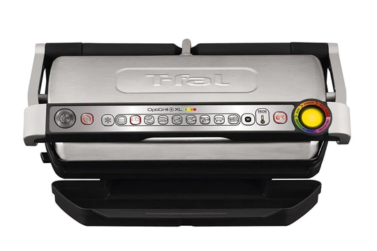 T-FAL 1800-Watt Stainless Steel Electric Grill | GC722D53