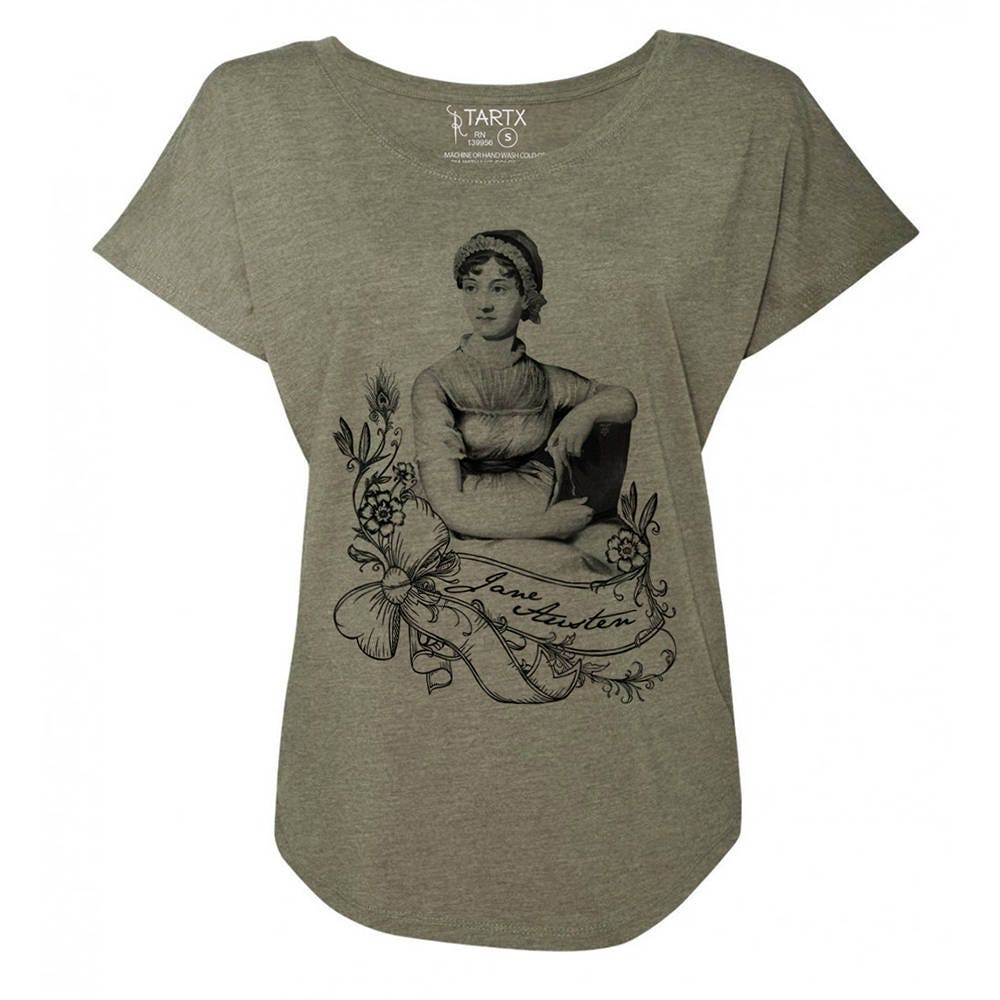 Jane Austen Tri-Blend Dolman T-Shirt