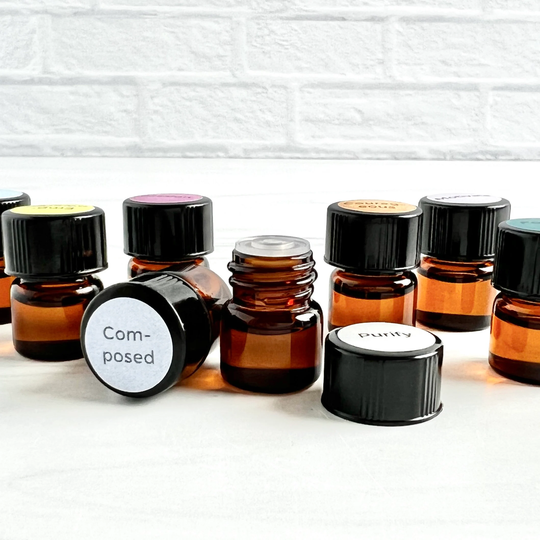 Sample Set Of Essential Oil Blends From Our Mindset Collection